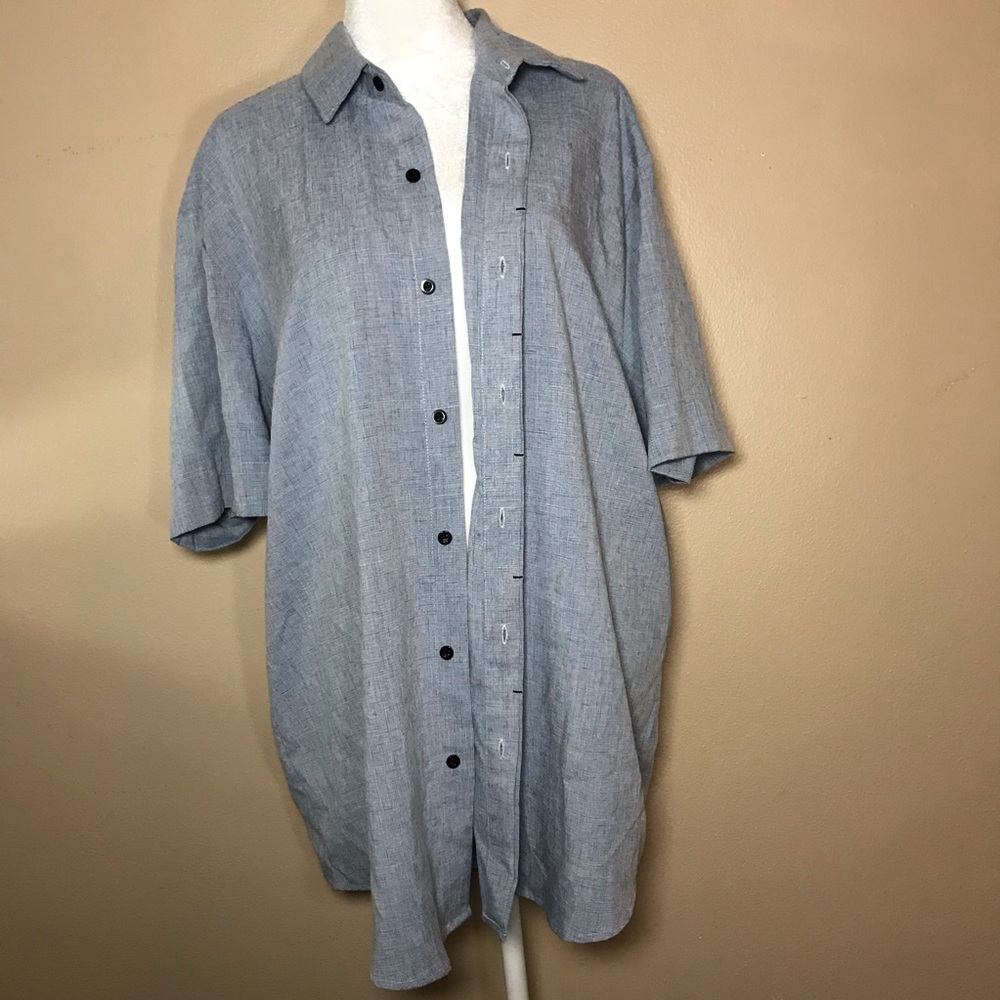 COOFANDY Men's Casual Button Down short Sleeve Shirt size XL - Picture 4 of 11
